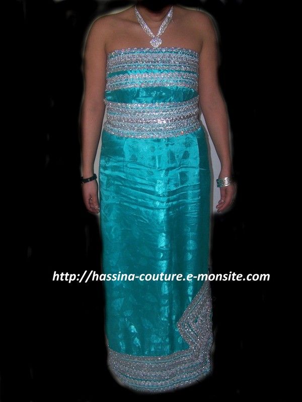robe bustier vert